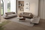 Atelier Del Sofa Bonjo Walnut - Latte